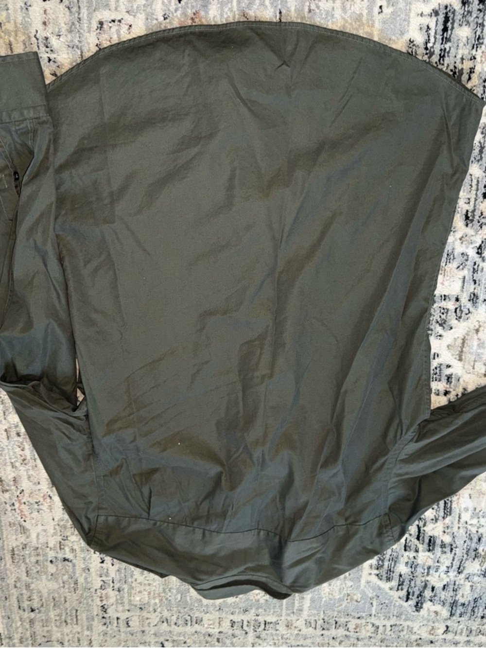 Teddy Stratford zip fit button up shirt Large - Picture 5 of 5